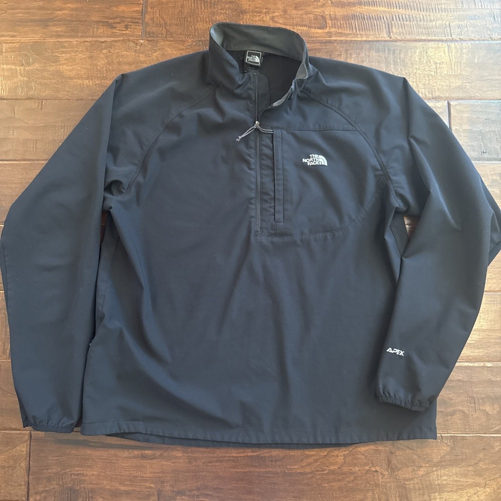 The North Face Men's Apex Bionic Softshell Windwall Half Zip Pullover Size XL
